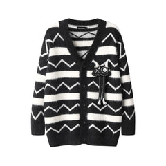 Unisex Loose Casual Sweater Coat for Everyday Wear