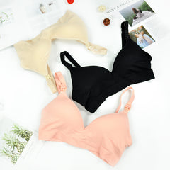 Cotton Wire-Free Maternity Nursing Bra for Breastfeeding