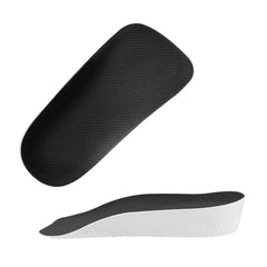 UamGlsob Height Increase Insole Shoe Lift Insert Orthopedic High Pads for Men & Women Shock Absorption Heel Lift Insole Arch Support Shoe Lifts Heel Cushion (Black 1/4"/1.5cm)