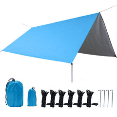 Outdoor Square Silver Coated Camping Tent (Oxford Cloth)