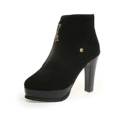 2019 New Over-the-Knee Slim Leg High Heel Boots