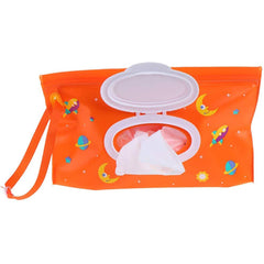 TOPINCN Baby Wipe Dispenser Portable Wet Wipes Dispenser Holder with Lids for Napkin Nappy Paper Tissue Wipes Contianer Travel Wet Wipe Pouch