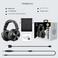 OneOdio Wireless Bluetooth Headphones with Detachable Cable