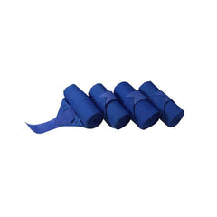 Intrepid International Extra Long Standing Bandages - Set of 4 Royal Blue - Premium 6" x 12" Knit Standing Bandages for Horse Leg Protection