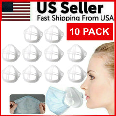 3D Face Mask Bracket Mouth Separate Inner Stand Holder Breathing Space Frame