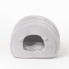 Sheep Bed for Cats - Semi-Enclosed Sleeping Bag