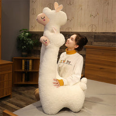 Cute Alpaca Plush Toy for Maternity Sleep Pillow