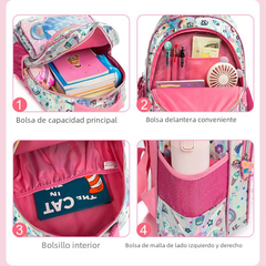 New Cute Cartoon Sequin 16-Inch Backpack Set for Kids