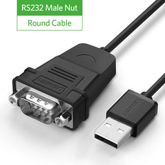 USB to RS232 Adapter Cable with DB9 Connector