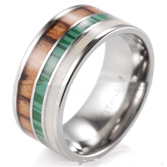European American Summer Trend Pure Titanium Ring