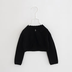 Bow Knot Children's Summer Knitted Cardigan (1-3 Years)