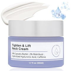 Neck Firming Cream Tightening Lifting Sagging Skin Tighten & Lift Firming Neck Cream Tighten and Lift Neck Cream for Crepey Skin Skin Care Moisturizer Face Cream