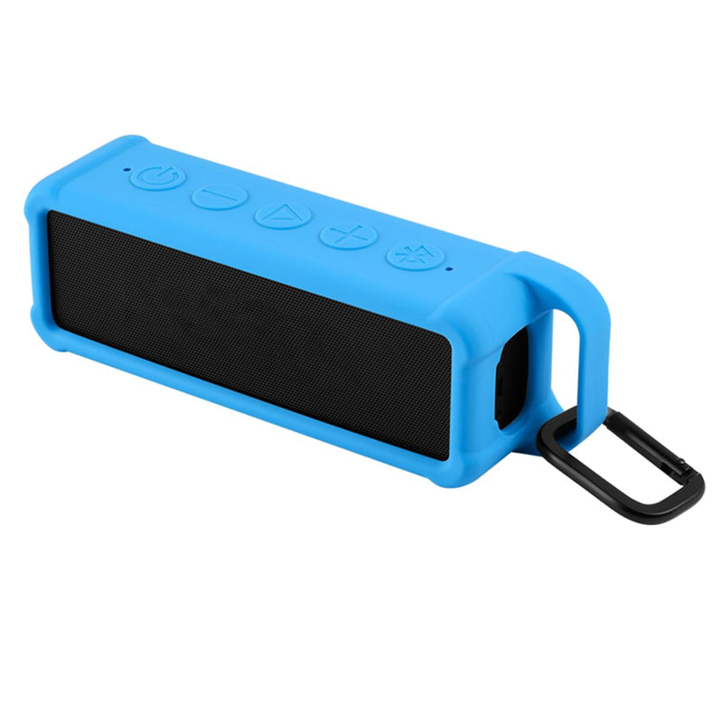 ZLiT for Anker Soundcore 2 Silicone CoverPortable Silicone Cover Skin Case for Anker Soundcore 2 Portable Speaker (Blue)