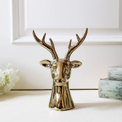 Ceramic Deer Head Decor and Jewelry Holder