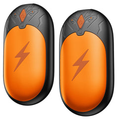 Hand Warmers Rechargeable 2 Pack 8000mAh Portable Magnetic Electric Hand Warmer Wolf-Shape Reusable Pocket Heater Up to 24 Hrs Winter Gifts for Camping Hunting Fishing Christmas