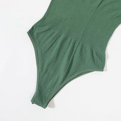 Women's Tummy Control Fitted Pants and U-Back Tank Top
