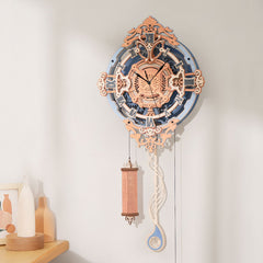 DIY Roman Note Wall Clock - Mechanical Assembly Model