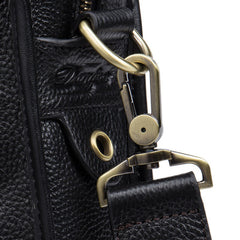 Men's Genuine Leather Shoulder Tote Bag