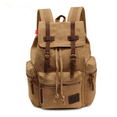 Canvas Casual Backpack - Shoulder Bag