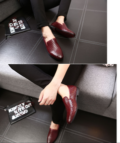 Versatile British Men's Leather Loafers