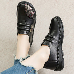 Fashion Leather Flats for Women