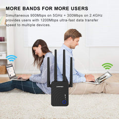 Comfast Dual-Band 1200Mbps Wireless Range Extender