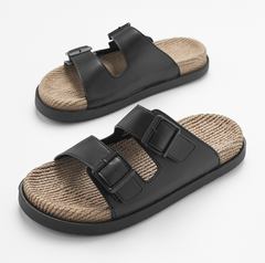Men's Versatile Flat Anti-Slip Cork Summer Slippers