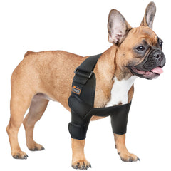 CHAMIN Dog Elbow Brace for Elbow Support and Protection Protector Pads Hygroma Elbow Pads for Dogs Dysplasia Calluses Elbow Wound Healinget(Both LegsM)