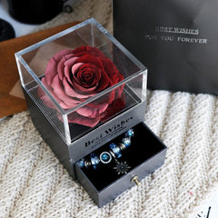Eternal Flower Jewelry Box Gift Set