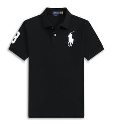 Polo Model 8821 Men's Short Sleeve Cotton Shirt (One Piece)