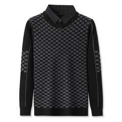 Trendy Casual Men's Knitwear for Autumn and Winter