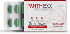 Panthexx Fast Acting Formula for Active Lifestyle | Natural Energy Booster 10 Count (Pack of 1)