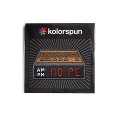 Nope Alarm Clock Patch