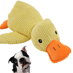 Generic 2024 The Mellow Dog Calming Duck Yellow Duck Dog Toy Calming Duck Dog Toy Duck Toy for Dogs The Calming Duck Dog Toy Dog Toy Duck with Squeaker (Yellow)