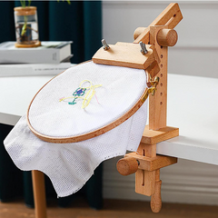 Wooden Tabletop Embroidery Frame for Beginners