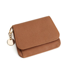Cute Cowhide Zipper Coin Purse for Fashion Lovers
