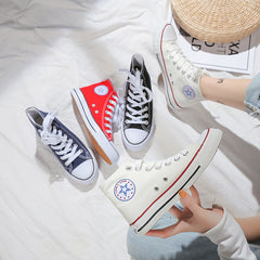 Breathable Unisex Canvas Sneakers for All Seasons