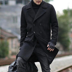 Classic Woolen Trench Coat