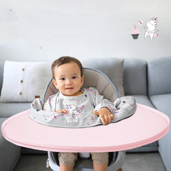 Waterproof Bib Tray for Baby Feeding and Messes