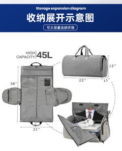 "Multi-Functional Waterproof Fitness Travel Bag"