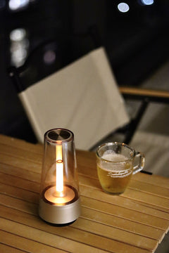 Smart USB Candlelight Atmosphere Lamp with Dimming Function