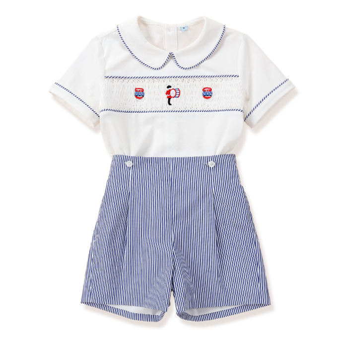 Western Style Plaid Summer Outfit for Siblings