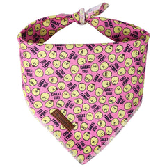 MR. CHUBBYFACE St.Patricks Day Chick Style Dog Bandanas Reversible Triangle Bibs Scarf Accessories for Dogs Cats Pets L