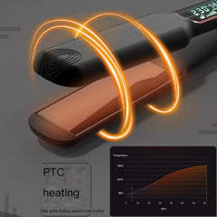 LCD Display Infrared Hair Straightener with Wide Plate