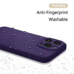 Astubia Square Liquid Silicone Phone Case for iPhone 11-14