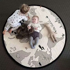 Adventure World Map Carpet - Earth Game Mat