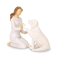 Cloonke Dog Sympathy DecorAngel of Friendship Dog Memorial Gifts for Dog LoversDog Memorial Gifts for Loss of DogLoss of Dog Sympathy GiftDog Bereavement GiftsDog Lovers Gifts for Women