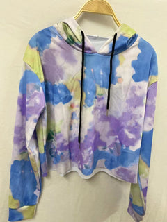 Creative Ladies' Colorful Long Sleeve Sports Hoodie