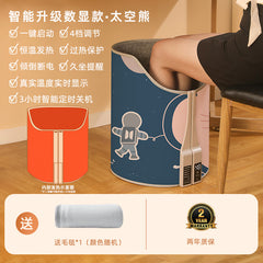 Portable Heated Foot Warmer for Winter Office Use