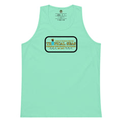 Men’s Premium Electric Pineapple Tank Top